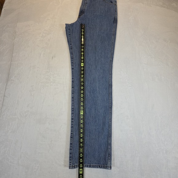 Cinch Green Label Medium Wash Denim Boot Cut Mens Jeans 36x36 Cowboy Workwear - Picture 9 of 9